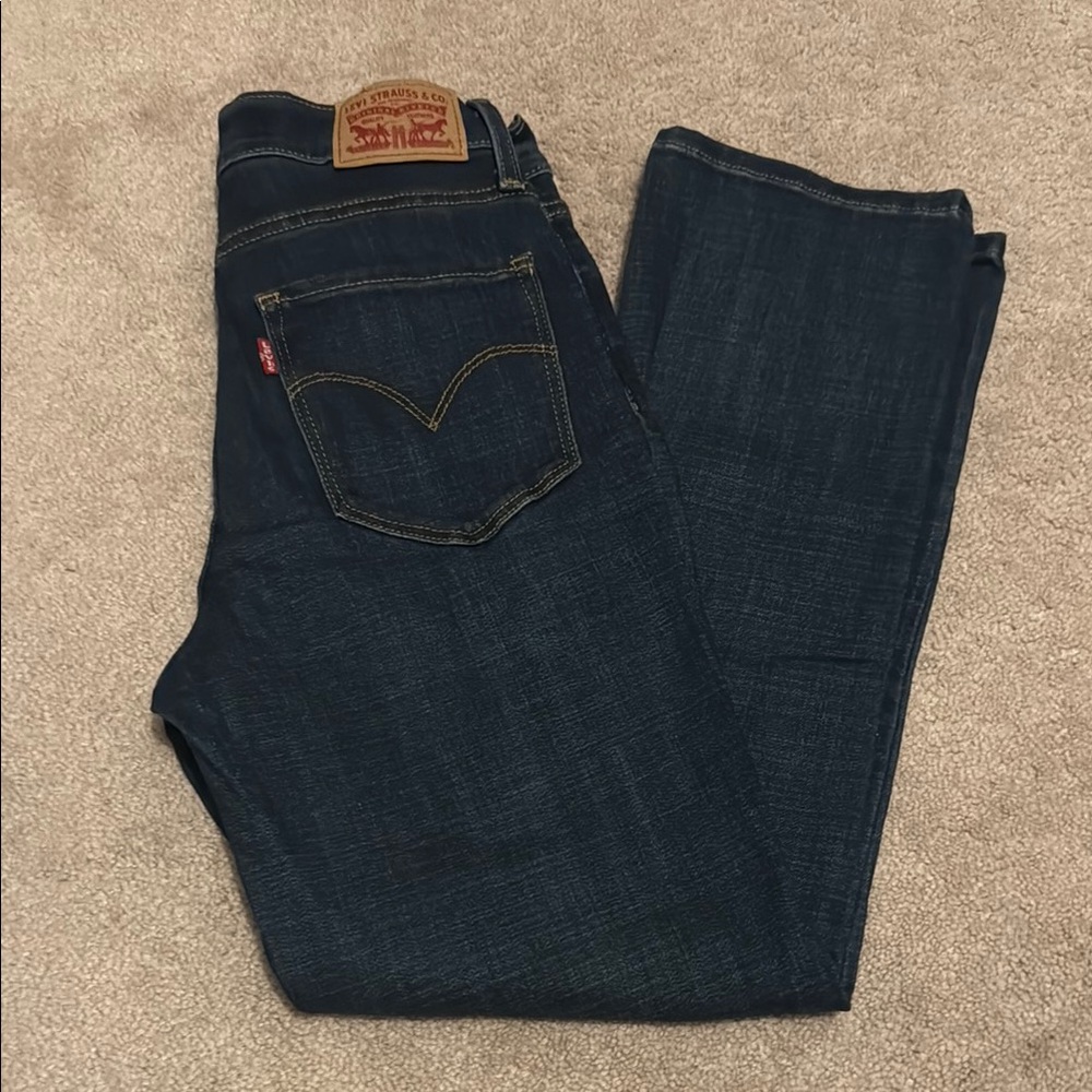 Levi's Classic Indigo Straight Jeans Size 27